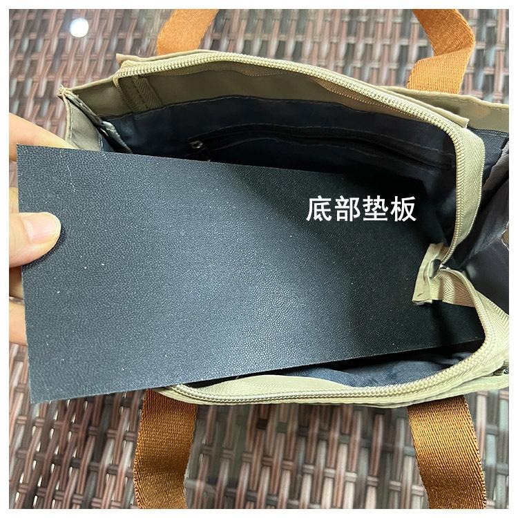 No.201 防水素色簡約手提袋小包包便當袋午餐袋購物包229149-細節圖4