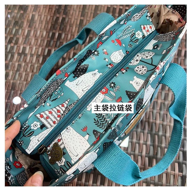 No.707 防水手提袋卡通印花購物袋便當袋午餐袋媽媽包小包包補習書袋429279-細節圖7