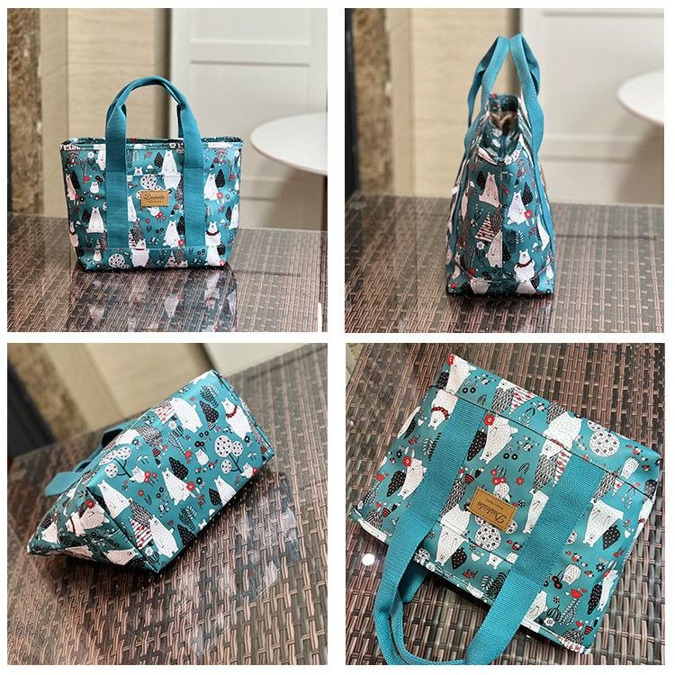 No.707 防水手提袋卡通印花購物袋便當袋午餐袋媽媽包小包包補習書袋429279-細節圖8