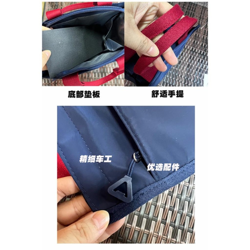 No.132 個性中性百搭素色撞色手提袋小方包補習書袋水杯袋餐袋購物包便當袋269179-細節圖6