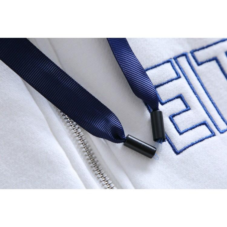 現貨白色L碼1件_C626.31395092_2色S-2XL大尺碼女裝運動休閒韓字母刺繡連帽外套寬鬆顯瘦保暖刷毛落肩長袖-細節圖5