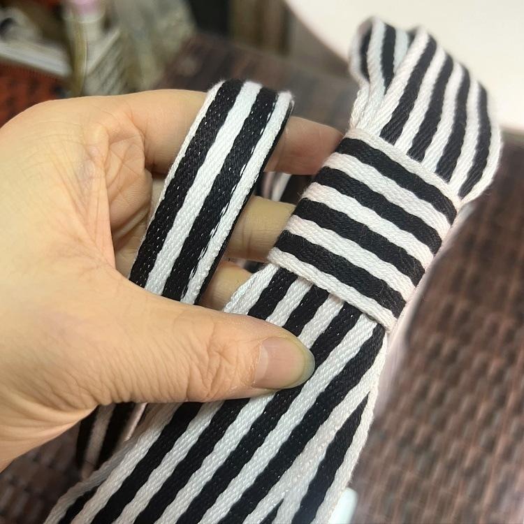 No.945 甜美個性條紋蝴蝶結手提袋加厚PVC透明側背包茶色透視大容量329229-細節圖4