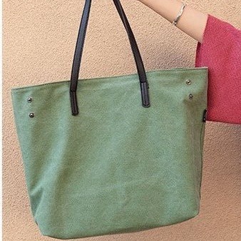 No.9956 日系文青帆布包女肩背包側背包手提包慵懶風素色復古簡約大容量帆布袋子母包大方包2way附化妝小包學生OL-規格圖9