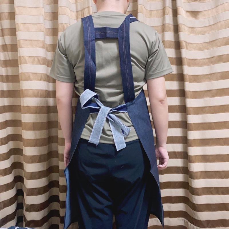 【桂花精選】🔥新開幕🔥厚牛仔圍裙 材城出品 工作圍裙 耐污耐髒耐刮 烘焙 園藝 電焊-細節圖2