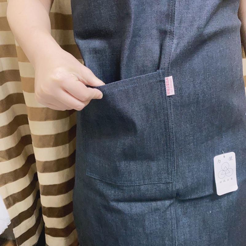 【桂花精選】🔥新開幕🔥厚牛仔圍裙 材城出品 工作圍裙 耐污耐髒耐刮 烘焙 園藝 電焊-細節圖3