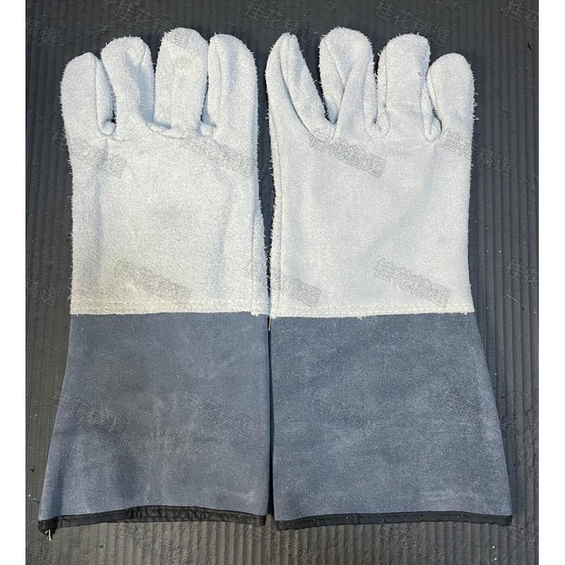 【桂花精選】🔥新開幕🔥台灣製 五指電焊單層薄皮手套 電焊手套 焊接手套 皮手套 防護手套 牛皮手套 防火星噴濺-細節圖2