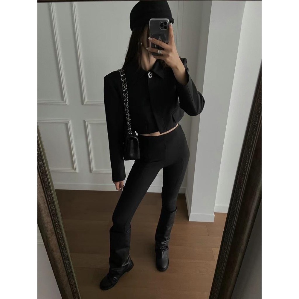 《HSS 韓國代購》正韓 🇰🇷 東大門 皮革長筒靴褲靴-細節圖7