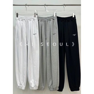 現貨在台《HSS韓國代購》正韓 🇰🇷 東大門 Revecite - 縮口抽繩鬆緊休閒褲棉褲-細節圖6