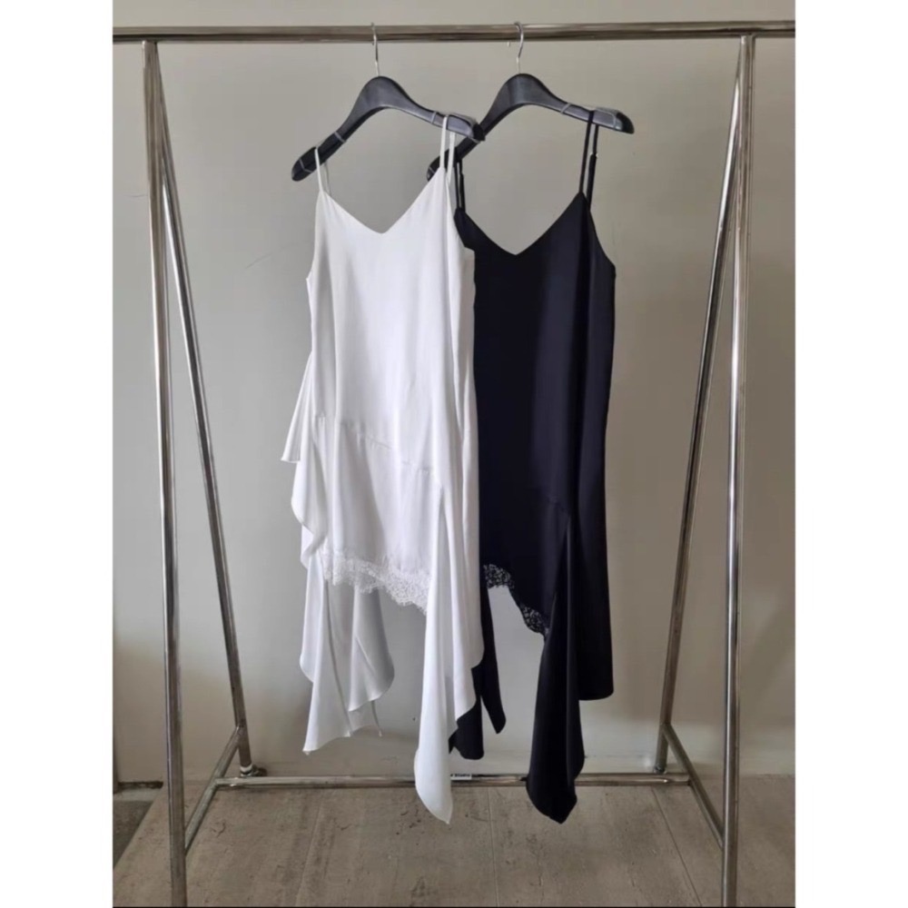 24hr現貨在台《HSS韓國代購》正韓 🇰🇷 東大門 吊帶蕾絲連身裙洋裝-細節圖10