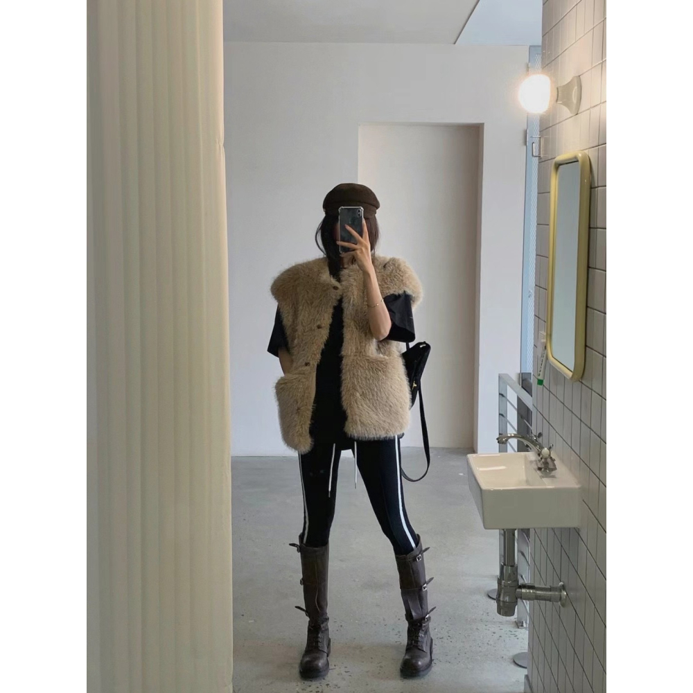 《HSS韓國代購》正韓 🇰🇷 東大門 抽繩條紋彈力內搭褲-細節圖5