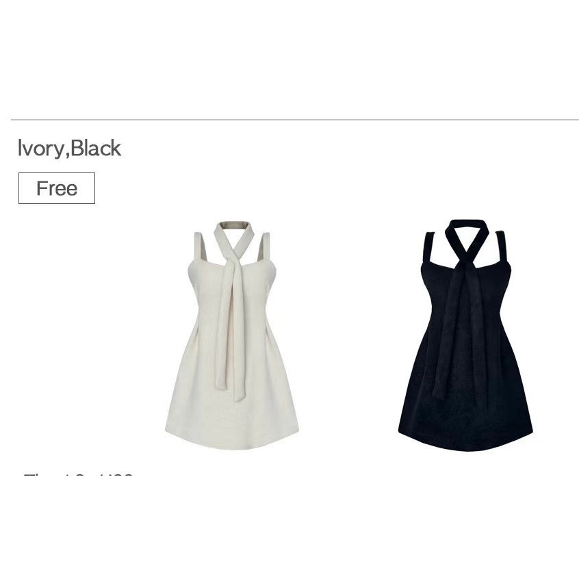 《HSS 韓國代購》正韓 🇰🇷 東大門 約會優雅❤️必備甜辣標配優雅ㄇ型領洋裝-細節圖8