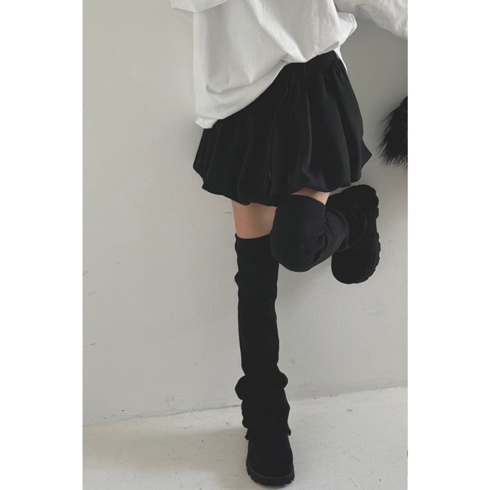 《HSS 韓國代購》正韓 🇰🇷 東大門  Y2K女孩今年必備❤️膝上襪套 條紋襪套-細節圖8