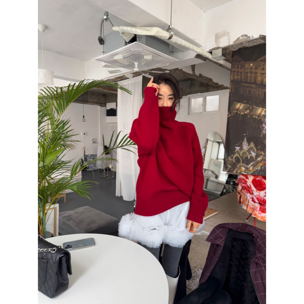 《HSS 韓國代購》正韓 🇰🇷 東大門  MayMay款 鬆緊腰立體裙擺蓬蓬裙 透紗短裙 褲裙-細節圖5