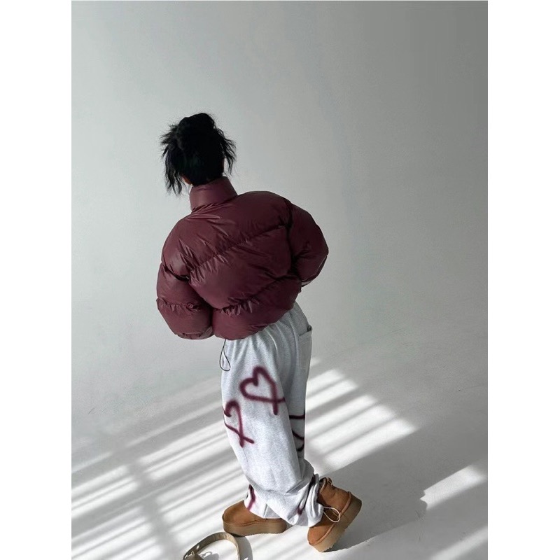 24hr現貨在台《HSS 韓國代購》正韓 🇰🇷 東大門 糖果色霧面/復古漆皮亮面 保暖禦寒高含量羽絨棉外套-細節圖2