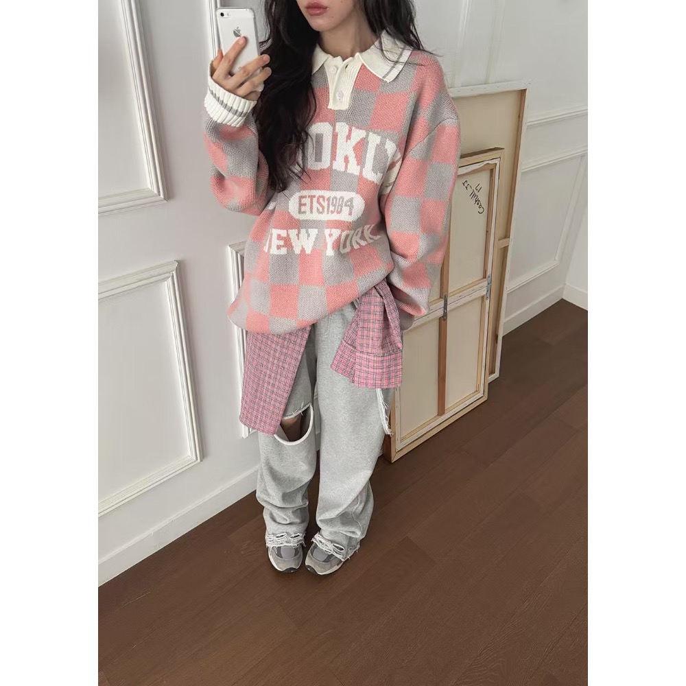 《HSS 韓國代購》正韓 🇰🇷 東大門   破損設計造型側鏈鬆緊休閒棉褲-細節圖2