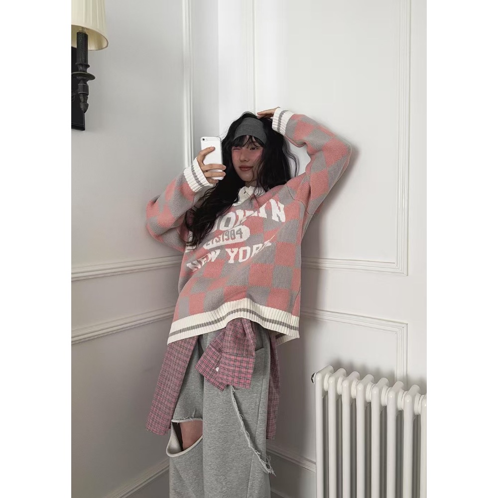 《HSS 韓國代購》正韓 🇰🇷 東大門   破損設計造型側鏈鬆緊休閒棉褲-細節圖5