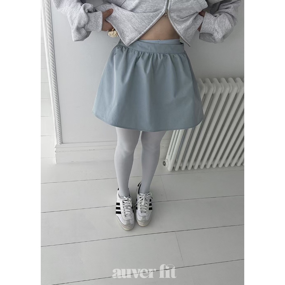 《HSS 韓國代購》正韓 🇰🇷 東大門 翻領拼色短版外套/高腰小蓬裙套裝（內有安全褲）-規格圖11