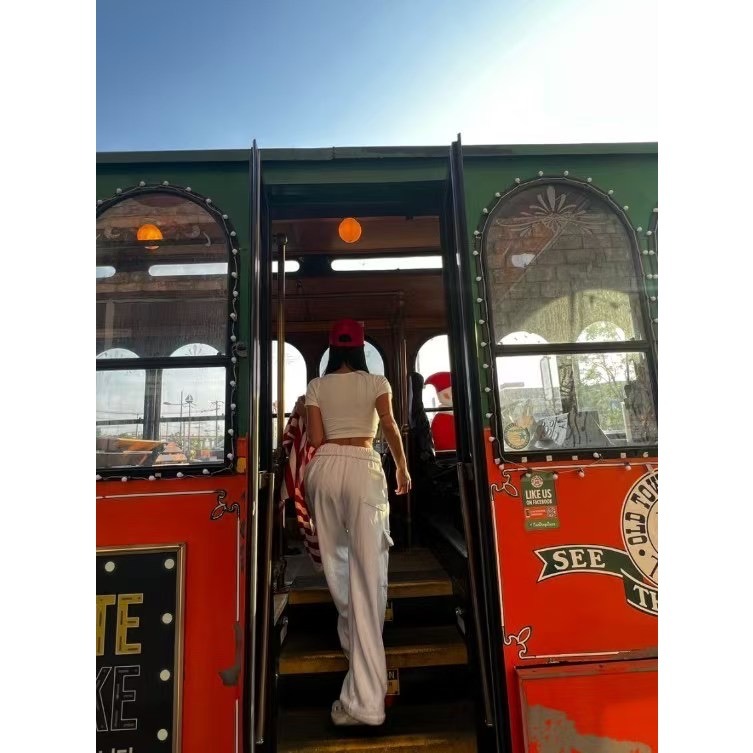 24HR現貨在台《HSS 韓國代購》正韓 🇰🇷 東大門 側口袋多色鬆緊腰可2穿 休閒棉褲 寬褲 縮口褲 棉質工裝褲-細節圖3