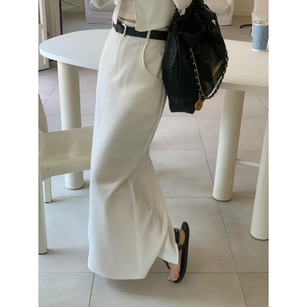 《HSS正韓空運代購》 🇰🇷 東大門 細肩繞脖背心+小外套/後鬆緊開叉高腰長裙-規格圖11