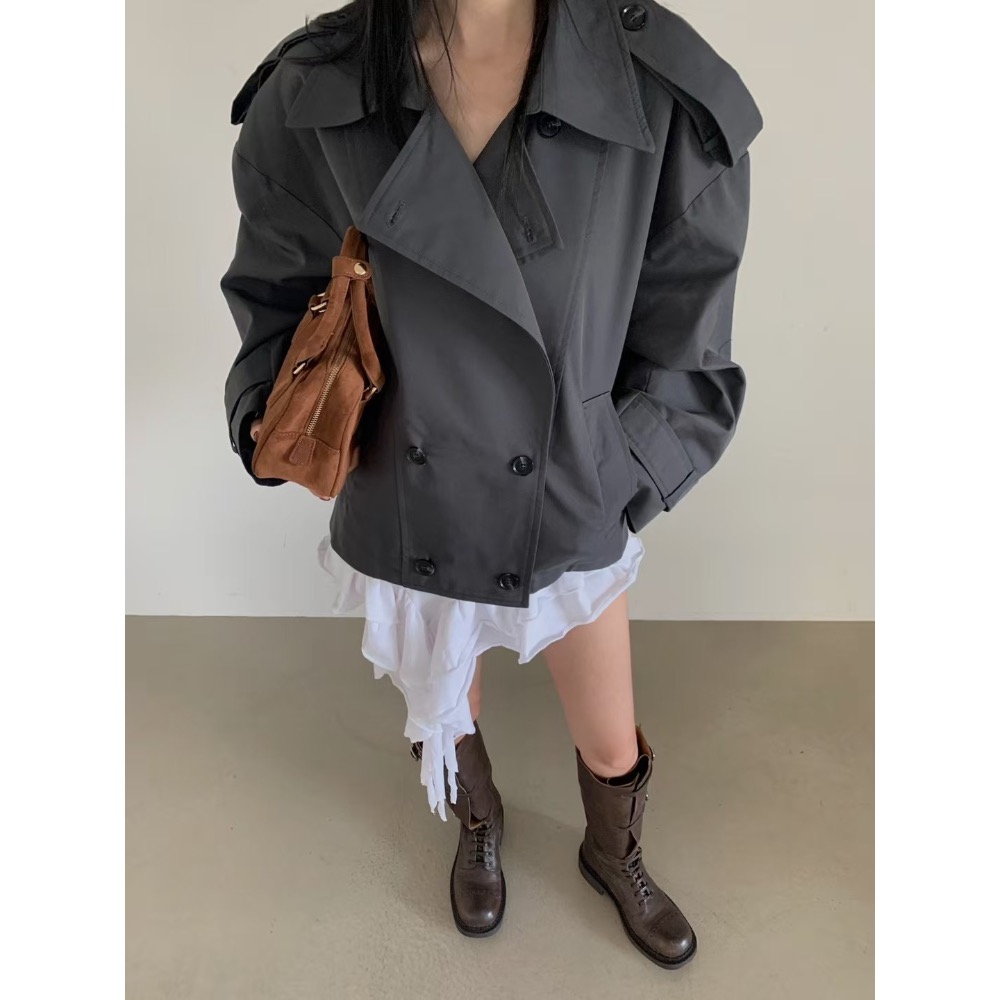 《HSS韓國代購》正韓 🇰🇷 東大門 VERANDA 細肩下擺不規則荷葉連身裙長洋裝ㄧㄚ-細節圖3