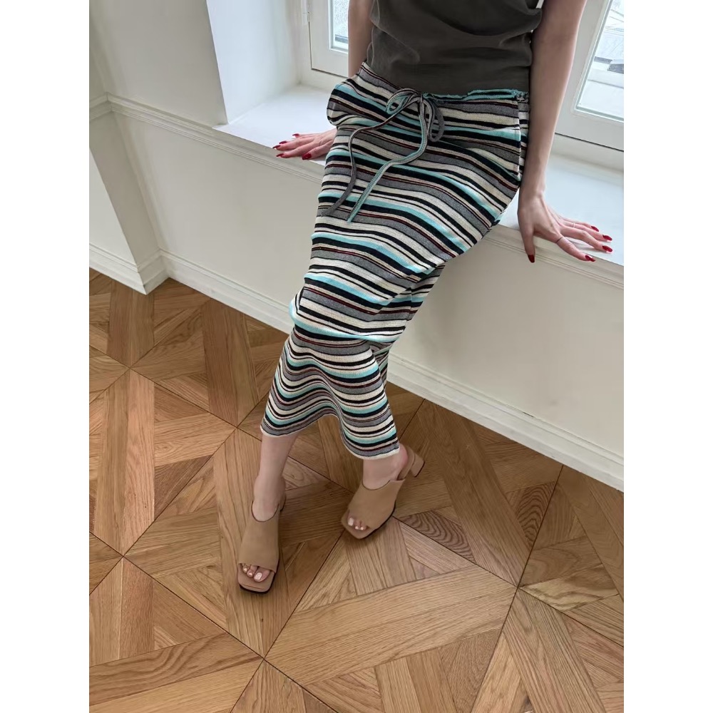 《HSS正韓空運代購》 🇰🇷 東大門 麂皮質感  復古粗根 拖鞋式厚底跟鞋 厚底高跟鞋-細節圖5