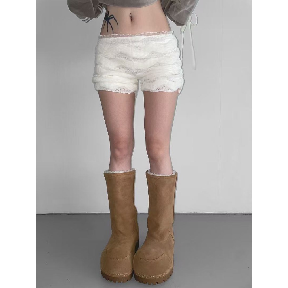 《HSS正韓代購》 🇰🇷 東大門 Project Wave 高筒內增高厚底雪靴-細節圖3