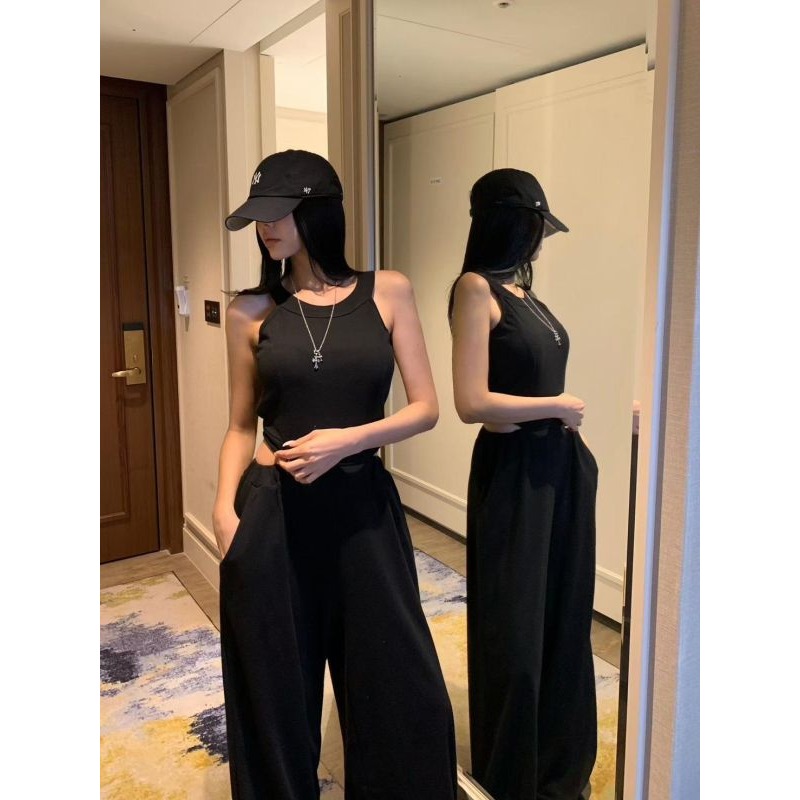 Twins 🇰🇷 韓國代購 東大門 正韓 早秋款 後拉鍊露腰連身褲-規格圖9