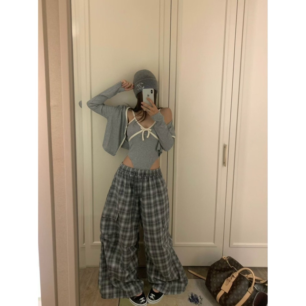Twins 🇰🇷 韓國代購 東大門 正韓 早秋款 連體背心小外套SET-細節圖3