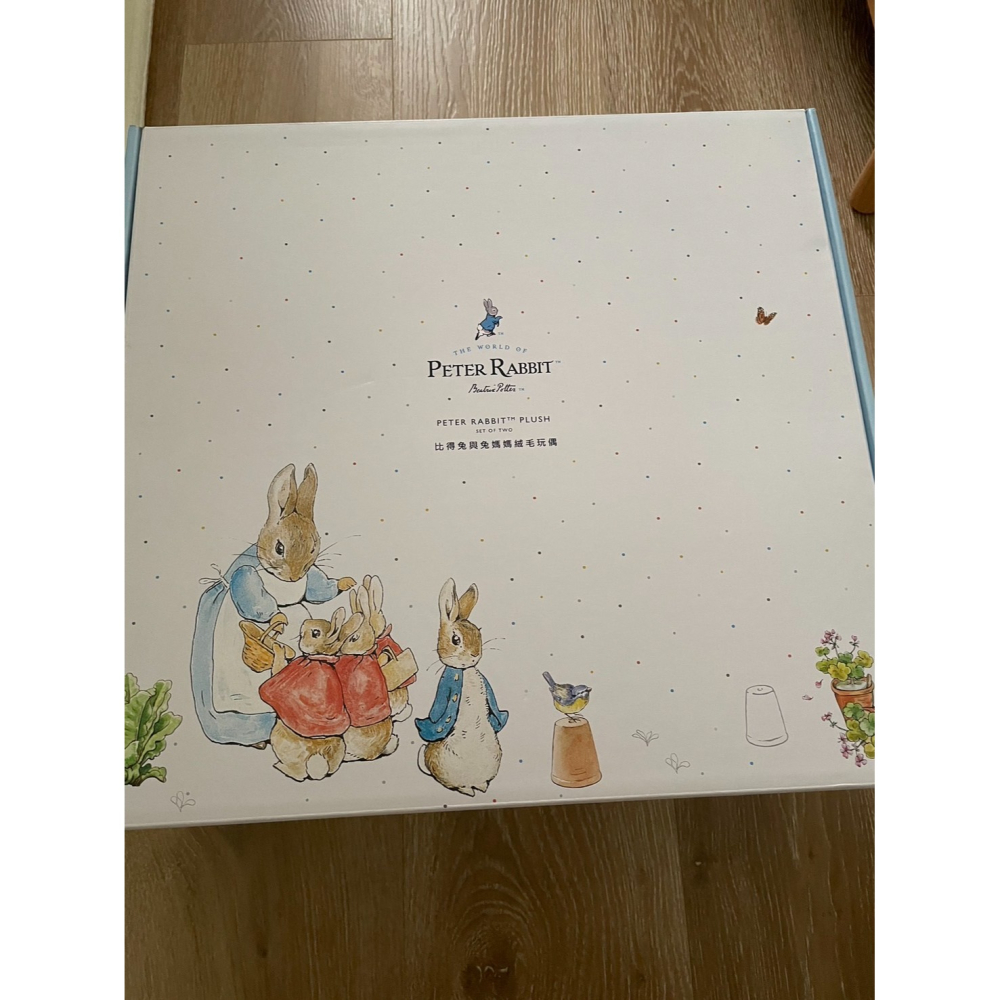 ΨPANDA清Ψ 全聯彼得兔 比得兔與兔媽媽 絨毛玩偶 絨毛娃娃 PETER RABBIT 全新 超大支 僅郵寄-細節圖2