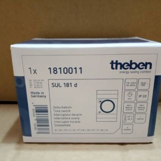 德國泰邦(原廠正品) 全新包裝Theben SUL 181d 多段定時器同 SUL 181h 太陽能熱水器定時器最新款-細節圖3