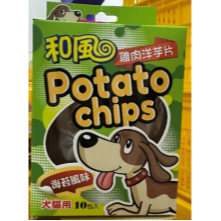 和風寵物食品 和風洋芋片 天然肉乾零食洋芋片 台灣製 100%純雞肉 雞肉薄片 寵物肉餅乾 毛孩寵物肉乾-規格圖9