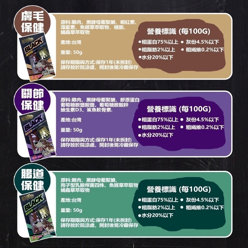 和風機能肉條 和風黑酵母機能肉條 犬貓可吃 毛孩純肉零食 黑酵母雞肉條 狗貓零食 新鮮雞肉 和風寵物零食 和風寵物食品-細節圖8