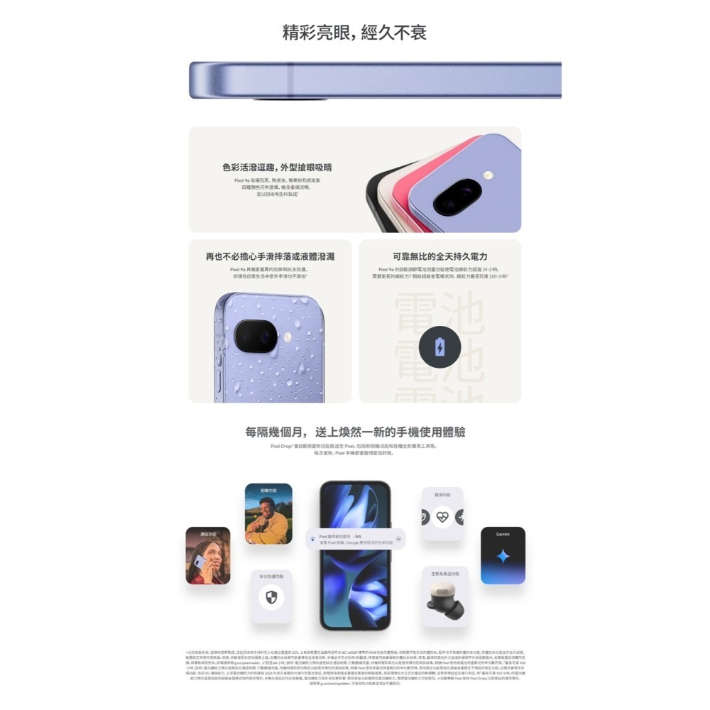 Google Pixel 9a (8G/256G) 台灣原廠公司貨-細節圖5