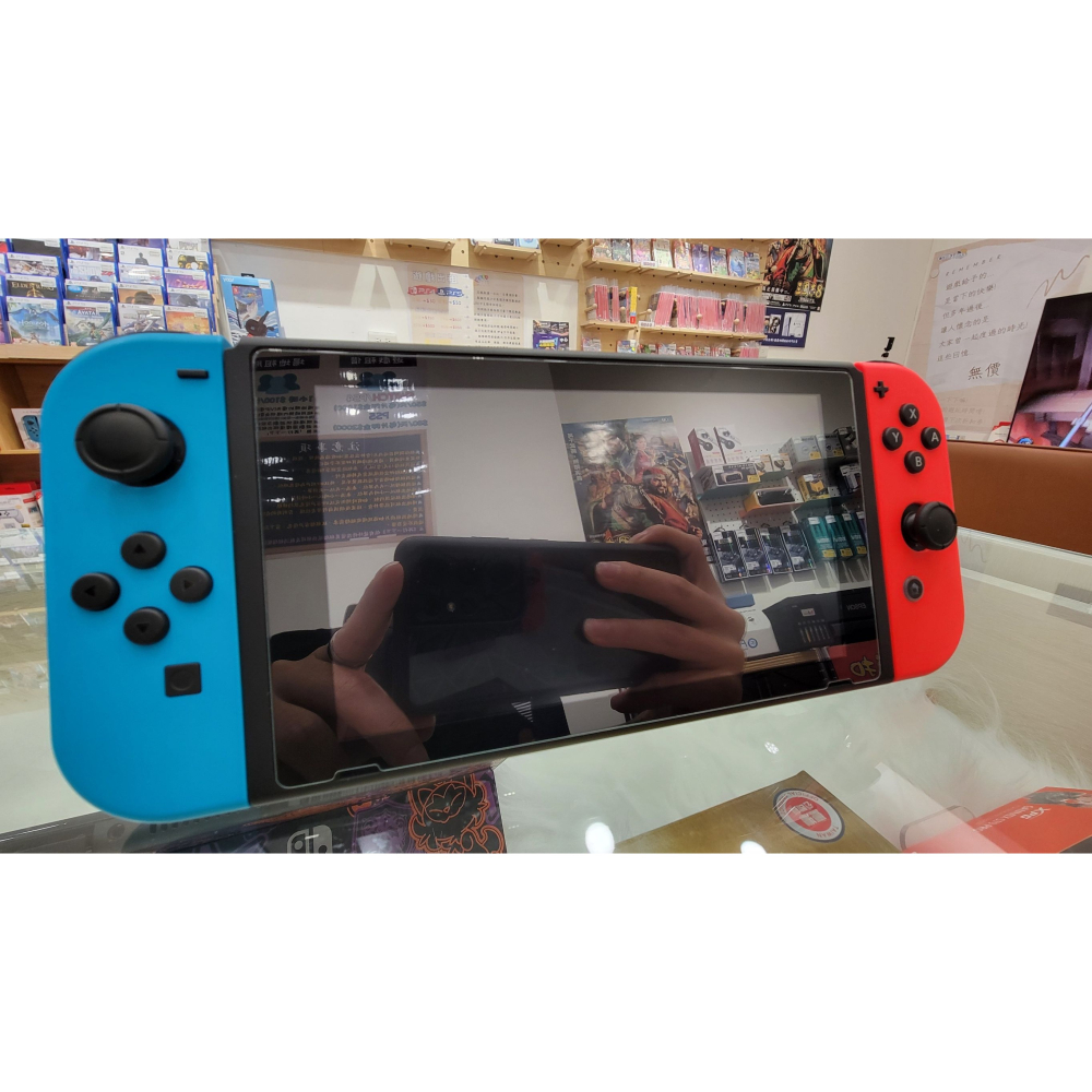 Nintendo Switch電力加強版主機-紅藍(台灣公司貨) 【二手】-細節圖2