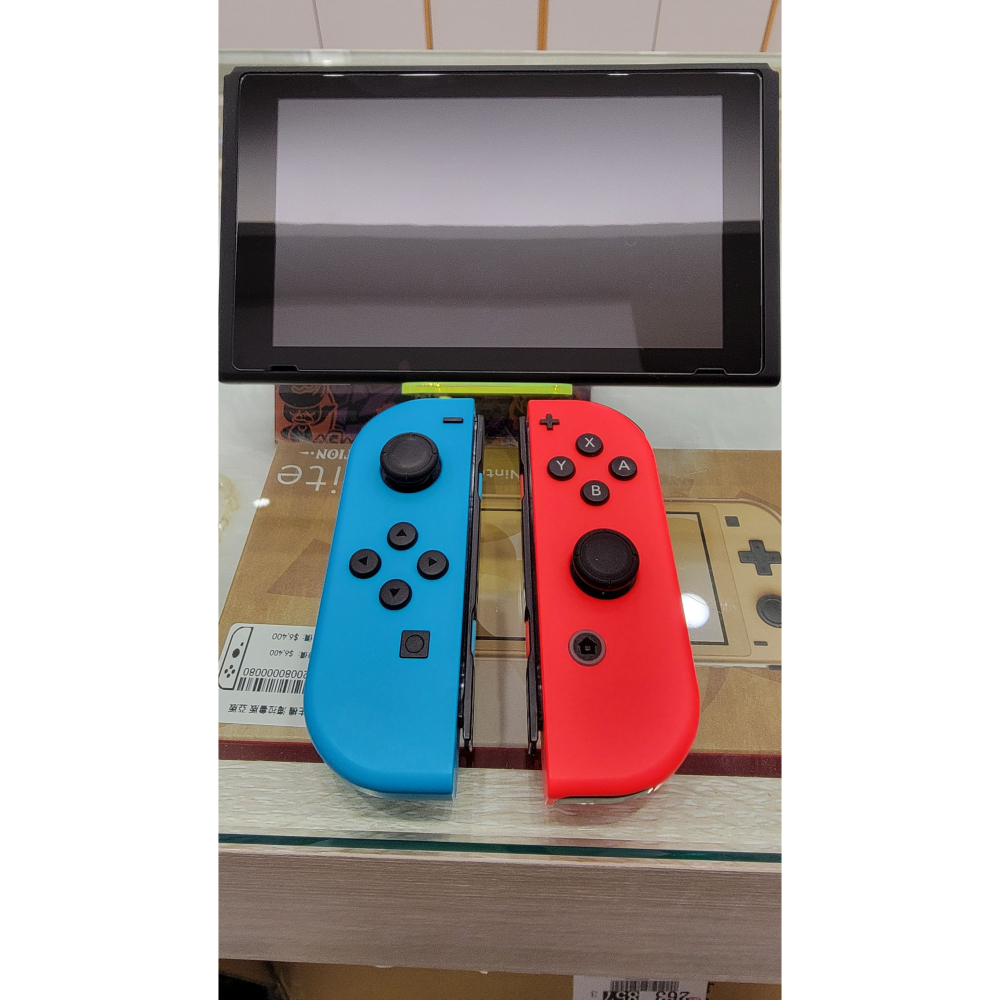 Nintendo Switch電力加強版主機-紅藍(台灣公司貨) 【二手】-細節圖3