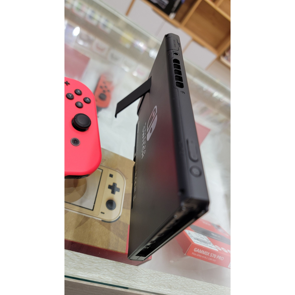 Nintendo Switch電力加強版主機-紅藍(台灣公司貨) 【二手】-細節圖4