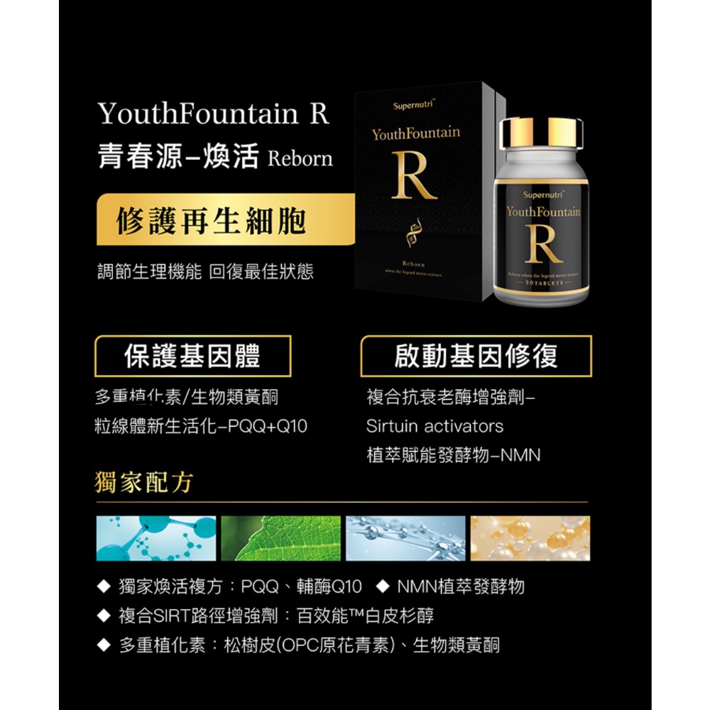 [總經銷🔥現貨免等] Aicom艾力康 Supernutri超能萃 青春源（汰淨/煥活） 少量現貨-細節圖6