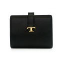 【TODS】 TODS T字LOGO皮革短夾   __DVSHOP 保證正貨 台灣現貨不用等-規格圖4