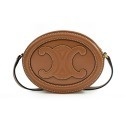 【CELINE 思琳】 小牛皮CUIR TRIOMPHE OVAL橢圓斜背包 __DVSHOP 保證正貨 台灣現貨不用等-規格圖6