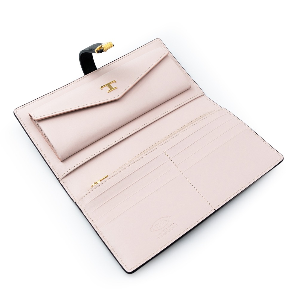 【TODS】 TODS T字LOGO皮革長夾   __DVSHOP 保證正貨 台灣現貨不用等-細節圖5