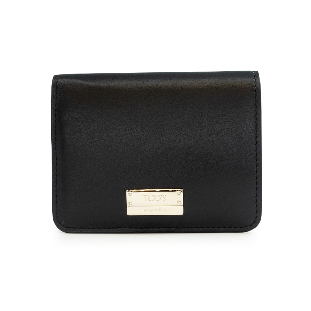 【TODS】 TODS經典字母金屬牌LOGO短夾  __DVSHOP 保證正貨 台灣現貨不用等-細節圖4