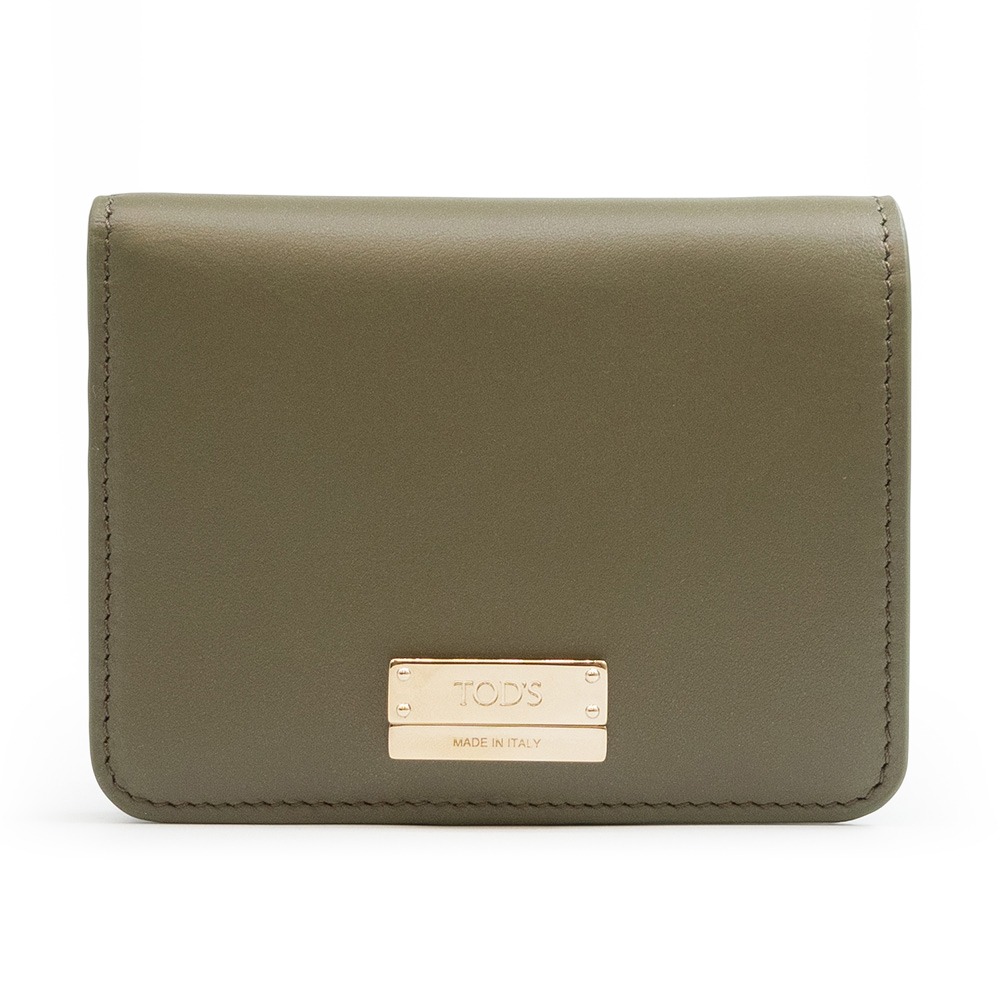 【TODS】 TODS經典字母金屬牌LOGO短夾  __DVSHOP 保證正貨 台灣現貨不用等-細節圖6