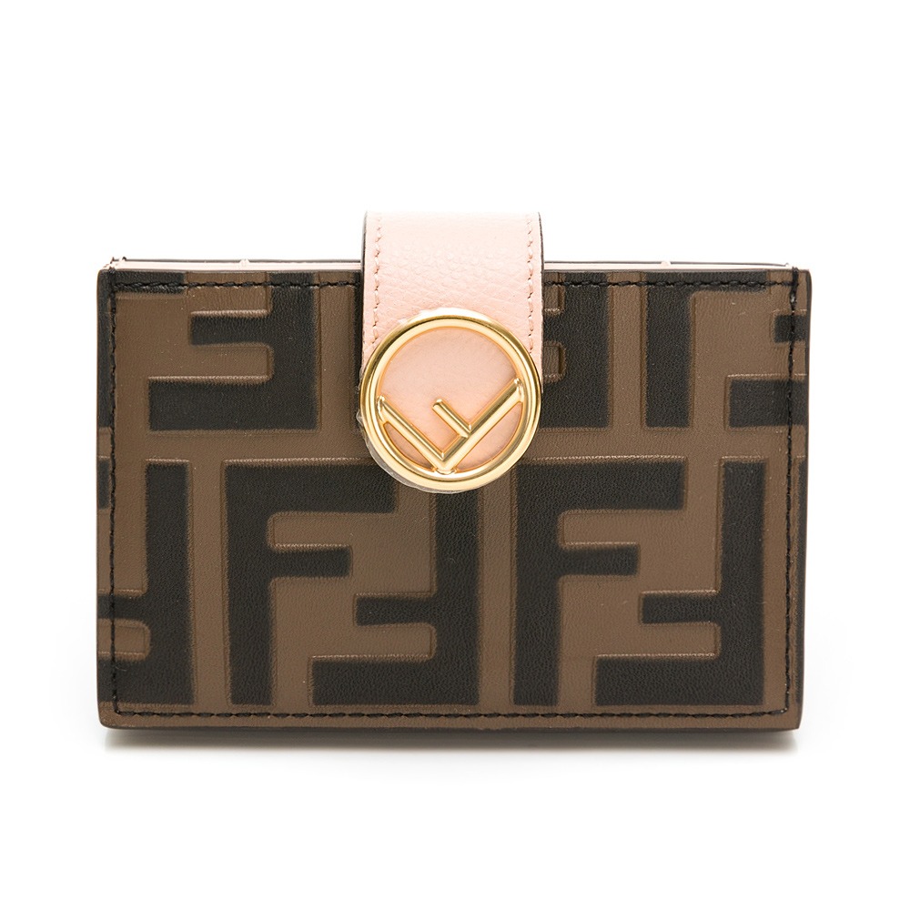 【FENDI 芬迪】 FENDI 老花翻釦風琴多層卡套  __DVSHOP 保證正貨 台灣現貨不用等-細節圖4