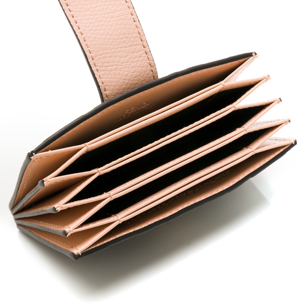 【FENDI 芬迪】 FENDI 老花翻釦風琴多層卡套  __DVSHOP 保證正貨 台灣現貨不用等-細節圖5