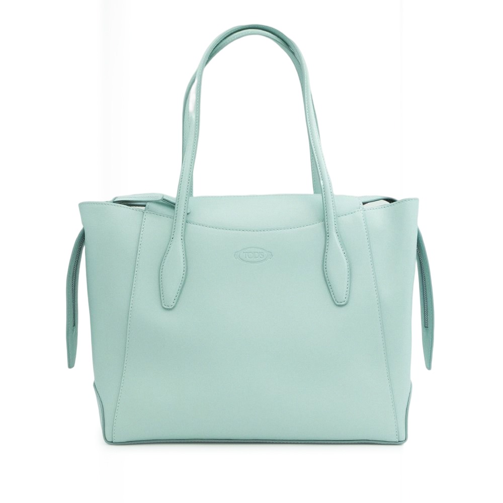 【TODS】 TODS 壓印LOGO 滑面皮革肩背/手提托特包   __DVSHOP 保證正貨 台灣現貨不用等-細節圖2