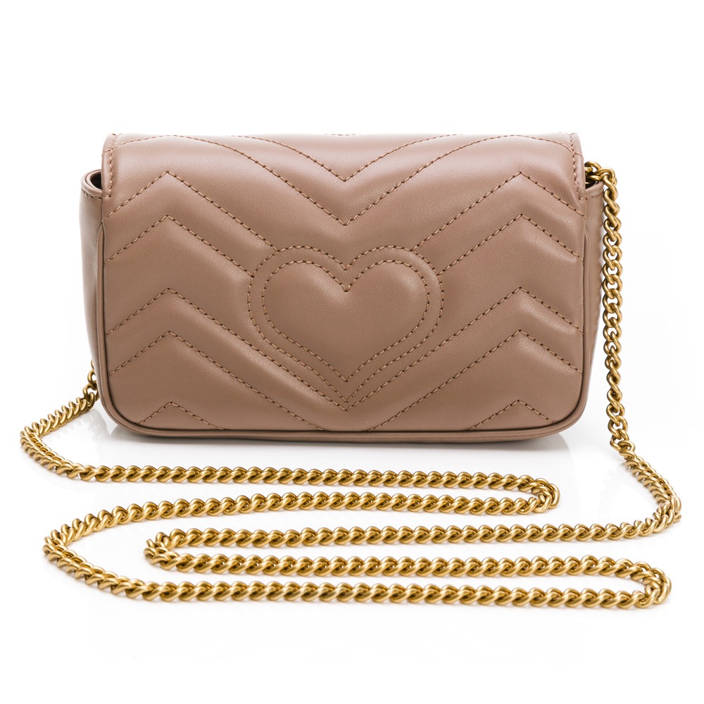 【GUCCI 古馳】 GUCCI MARMONT SUPERMINI鍊包 __DVSHOP 保證正貨 台灣現貨不用等-細節圖3