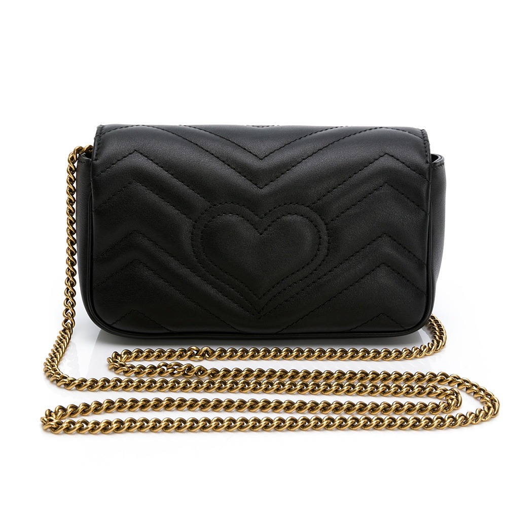 【GUCCI 古馳】 GUCCI MARMONT SUPERMINI鍊包 __DVSHOP 保證正貨 台灣現貨不用等-細節圖5