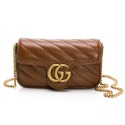 【GUCCI 古馳】 GUCCI MARMONT SUPERMINI鍊包 __DVSHOP 保證正貨 台灣現貨不用等-規格圖7
