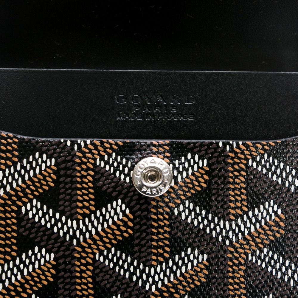 【GOYARD 高雅德】 GOYARD 老花翻釦零錢袋/卡夾 (棕/黑)  __DVSHOP 保證正貨 台灣現貨不用等-細節圖6