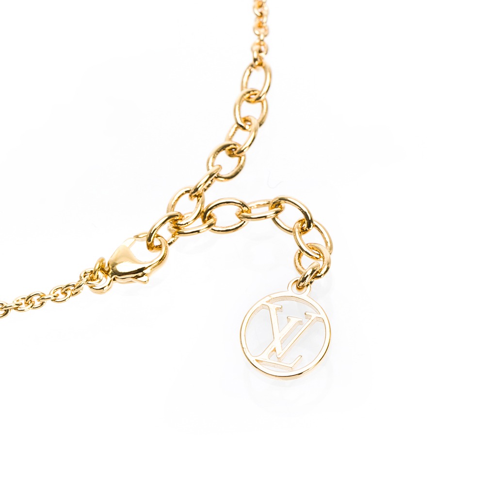【LOUIS VUITTON 路易威登】 LV 金色V字型 手鍊  __DVSHOP 保證正貨 台灣現貨不用等-細節圖3